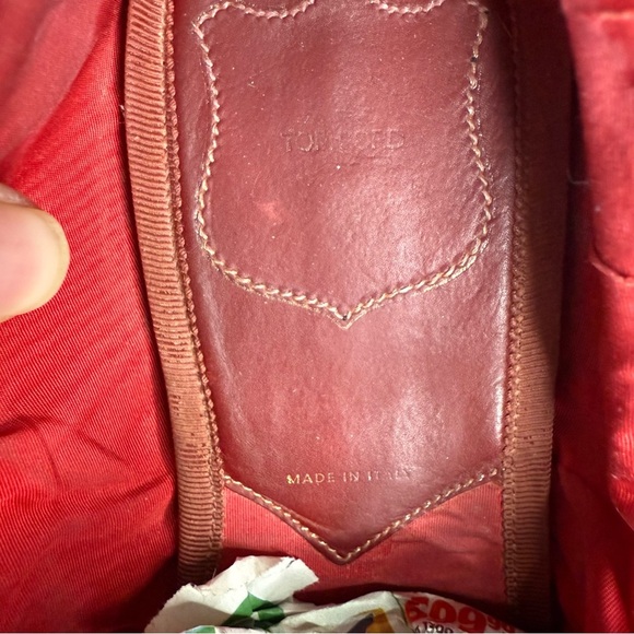 Tom Ford Red and Cream Loafers - Picture 7 of 13